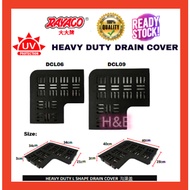 【L SHAPE 】RAYACO DRAIN COVER UV PROTECTION HEAVY DUTY PENUTUP LONGKANG 沟渠盖 High quality水沟盖 6" / 8.5" DCL06 DCL09 DC06 09