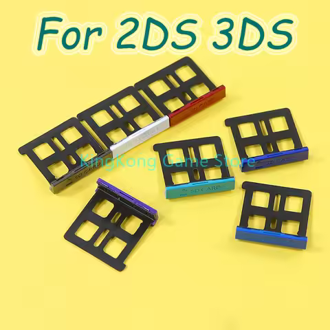 1PC For 3DS SD Game Card Slot Cover Original New SD Card Slot Cover Memory Card Cover Holder Frame G