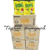 1 Box of ORION Throat Candy 20 packs x 87.5g [Honey Kumquat Flavor - Ginger Honey Flavor]