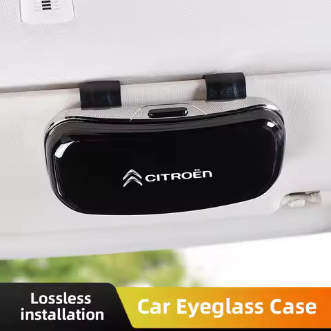 Car Interior Glasses Box Sunglasses Protective Bracket Valve For Citroen C5X e-C4 X C3 C5 Berlingo C