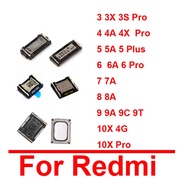 Speaker Earpiece For Redmi 10X 4G 9 9T 9C 9A 8 8A 7 7A 6 6A 5 5A 4A 4X 3X 3S Pro Earphone Receiver F