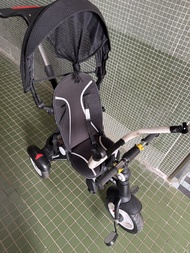 兒童三輪車 遮陽篷 手推車 適合初學走路