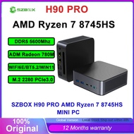 SZBOX H90 PRO AMD Ryzen 7 8745HS DDR5 5600Mhz M.2 2280 PCle3.0 AMD Radeon 780M WIFI6E BT5.2 Windows1