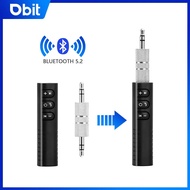 Mini Wireless Bluetooth 5.2 Receiver  3.5mm AXU Car Bluetooth Transmitter Adapter  Suitable for Car Music/Audio/Headphone Receiv Converters