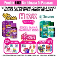 Vitamin Excel Hana Minda Hana Milk Mommyhana Original HQ Pelajar Multivitamin Prebiotic Probiotic