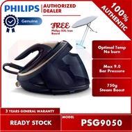 【FREE XXL Iron Board】Philips PSG9050 PerfectCare Premium Steam Generator Iron PSG9050/26