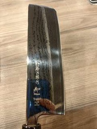 藤次郎 疾風龍紋薄刃 165mm 三合鋼 64層鍛造