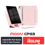 [ส่งฟรี] Moov CP03 เคสไอแพด เคสแม่เหล็กสำหรับ iPad Gen 10/11 Air 4/5/6/7 Pro 2/3/4/5/6 11นิ้ว 13นิ้ว