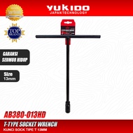 Yukido 13MM T-Socket Wrench Yukido T-Type Socket 13MM AB380-013HD
