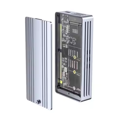 A23F-40Gbps USB 4.0 SSD Enclosure For Thunderbolt USB-C M.2 Nvme SSD Case Compatible With USB 3.2/3.