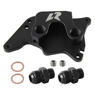 LR AN10 Oil Cooler Filter Adapter Plate For BMW Mini Cooper S Supercharger R56 Engine 1.6L Turbo 200