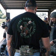 Gbrs Group Jokers Wild Skull Print Men's Military Windbreaker 100% Premium Cotton Breathable Casual 