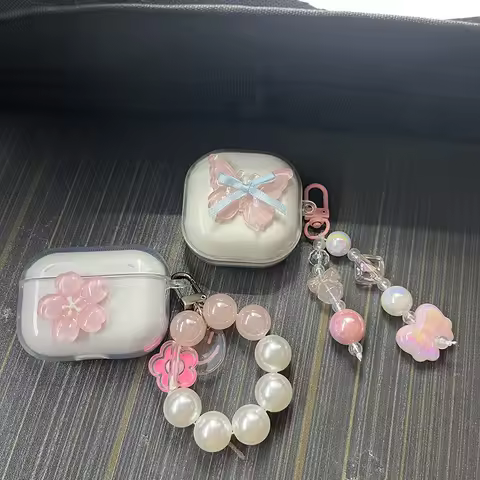 Lace/Flower clear Earphone case For JBL W300TWS /WAVE FLEX /FLEX 2 case for JBL COMPACT /T280 x2 sof