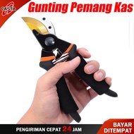 CASTA Gunting Pemangkas SK5 Baja Karbon Titanium Anti Karat β Alat Kebun Tajam untuk Pemotong Rantin