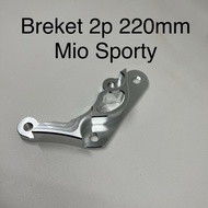♞2 PISTON CALIPER BRACKETS MIO SPORTY MIO LAMA MIO 5TL 2P BRACKETS MIO SPORTY DISC 220MM PNP