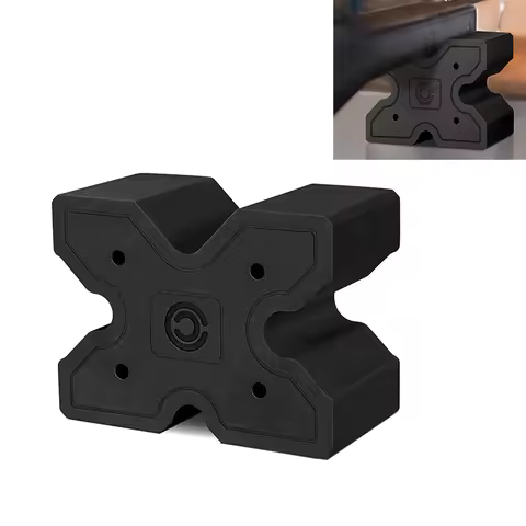 CVLIFE Rifle X-Block Shooting Bench Rest Rifle Block Mount Stand EVA Foam Adater Reduces Recoil For 