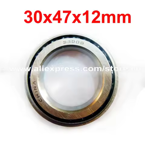 1PC Auto Wheel Steering Column 30X47X12 MM Metric 32906 Tapered Roller Bearing 30MM 30YM1/48Y1 32906