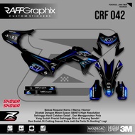DECAL CRF 150 L STICKER DECAL CRF 150 CODE 042