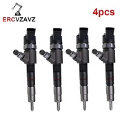 4Pcs Common Rail Fuel Injector set 0445110508 129E00-53100 For Yanmar 4TNV98 4TNV88C Engine New
