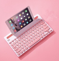 Hexna Multi-device Rechargeable Wireless Bluetooth keyboard for Tablet Laptop Cellphone Ipad support