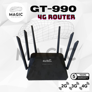 💥1.1 NEW YEAR SALE💥(Sim Slot) Router GT990 (500MBPS) 2023 4G/5G LTE HIGH SPEED INDOOR ROUTER Unlocked Unlimited