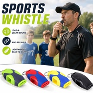 Soccer Referee Whistle High Frequency Plastic Pealess Basketball Game Sports Whistle For C0U9