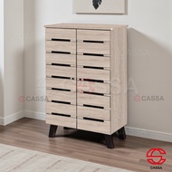 Cassa Amour 2 DOOR + 4 TIERS Multipurpose Cabinet Shoes Cabinet