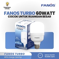 CAHAYA Fanos Turbo JUMBO LED Bulb.. 60W LED Bulb T Bulb White Light with Warranty