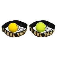 [yiodusi] Boxing Reflex Ball Headband, Reflex Ball on String with Headband, Reflex Punching Fight Ba