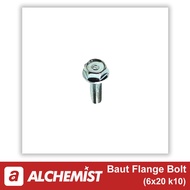 Universal 6x20 K10 Flange Bolt for All Brands Universal 6x20 K10 Flange Bolt for Automatic Motorcycl