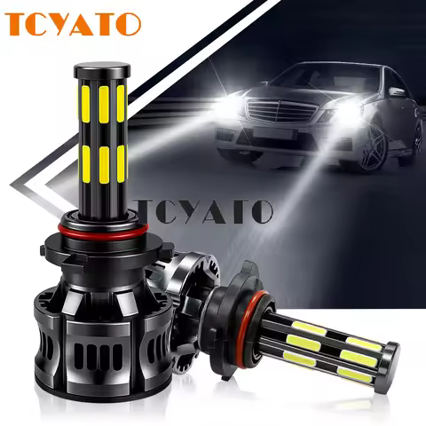 TCYATO Car Light 12/16/20 Side 3D 360 100W H8 H3 H7 H9 9006/HB4 9005/HB3 H4 H11 H1 H13 Led Headlight