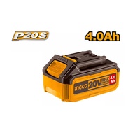 INGCO แบตเตอรี่ 20V แบตเตอรี่ Lithium-Ion ขนาด 4 AH รุ่น FBLI20021 ใช้งานกับ INGCO TOTALได้