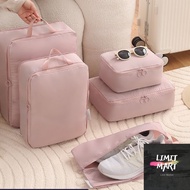 LMaddtoolsHomer 6Set Compression Cube for Travel Compression Packing Cube Set Ultralight Compression