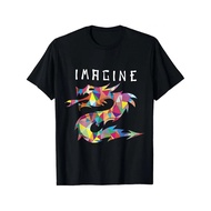 Imagine Fantasy Dragon Tattoo Style T-shirt T-shirt-Lightweight shirt-Breathable& Soft Fabric