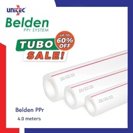 Original Heavy Duty BELDEN/ UNITEC PPR Pipes PN20 & PN16 ( 20mm, 25mm, 32mm ) x 4.00m (Rolled)