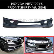 HONDA HRV '2015 FRONT SKIRT (MUGEN) PU BODYKIT