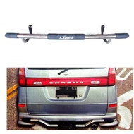 used Perodua Kelisa Kenari 2000 - 2008 SERENA Rear Back Bumper Kangaroo Bar Stainless Steel Metal Pr