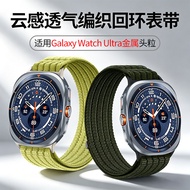 Suitable for samsug Samsung galaxy Cloud Feel ultra/watch9/8 ultra-Thin Breathable Nylon Velcro Stra