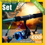 Pancing 1 Set Lengkap Kuat Full Rill Belut Dan Ikan Alat Di Sungai Laut Satu 1Set Promo Kecil Harga 