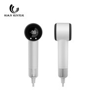 HAN RIVER High Speed Hair Dryer | Temperature Display | 110K RPM Motor | Mini | 9 Drying Modes