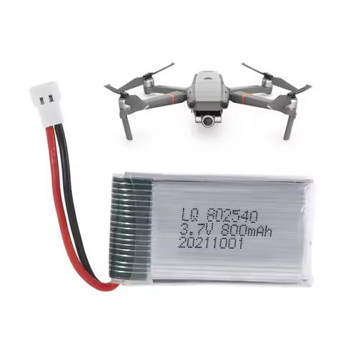 3.7V 800mAh Lipo Battery 802540 for SYMA X5C X5C-1 X5SC X5SW K60 HQ-905 CX30 Dropship