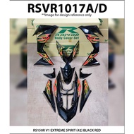 Cover Set Rapido RS150R V1 V2 V3 Extreme Spirit (42) Blue Red Black RS150 Accessories Motor Coverset