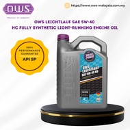 OWS Germany 5W-40 Fully Synthetic Fuel Economy Engine Oil