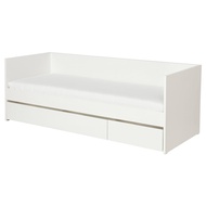 VIHALS Day-bed with storage/1 mattress 80x200 cm