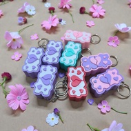 Keychain Heart Fidget Clicker.