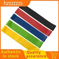【hzszzzzs】1Set Rubber Resistance Bands Set 5 Different Resistance Levels Elastic Band Resistance Ban