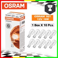 T15 Osram Light Bulb W16W 921 12V 16W x 10 Pcs