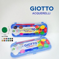 Giotto Acquerelli 12-Color (Water Color Cake/Watercolor)/Watercolor Giotto 30mm