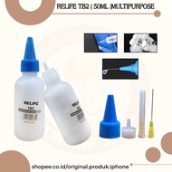 TOOLS (MULTIPURPOSE) 50ML BOTTLE THINNER RELIFE TB2 ORIGINAL
