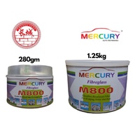 M800 MERCURY FIBREGLASS (280gm/1.25kg) Simen Fiberglass Kereta